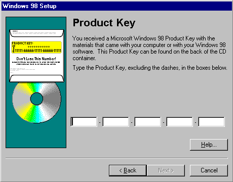 Windows 98 ISO Download With Product Key